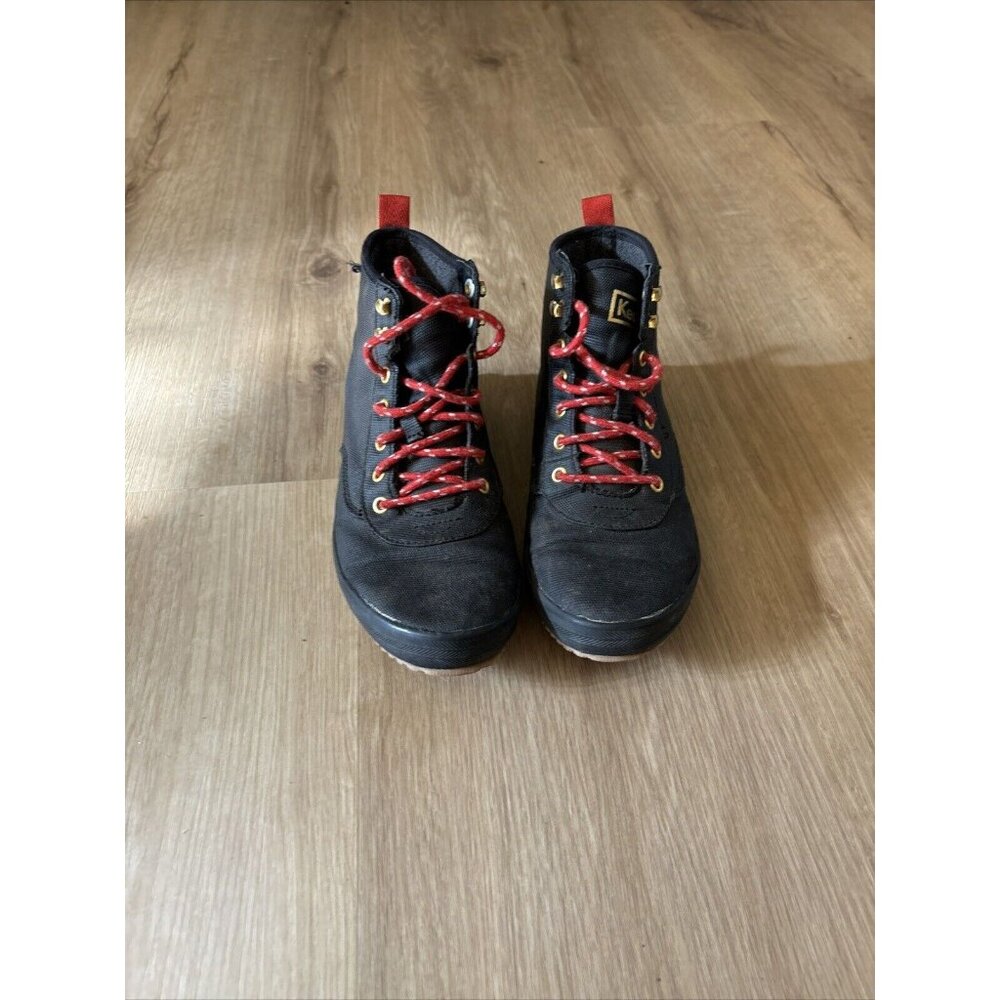Keds Dream Foam Resistant Black Boots Canvas Insulated‎ WF58419 Women's 7.5